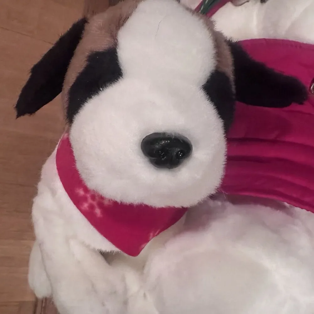 2004 Marshall Field’s SantaBear Ski Patrol Plush Bear Dog Goggles Tag 15”